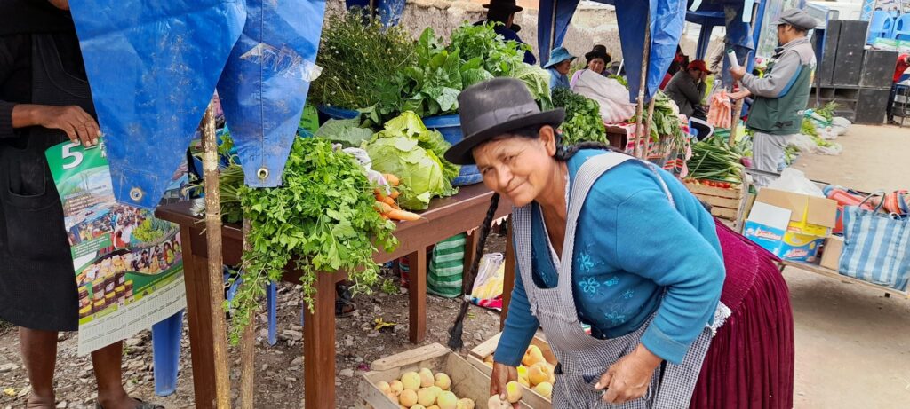 mujer productora